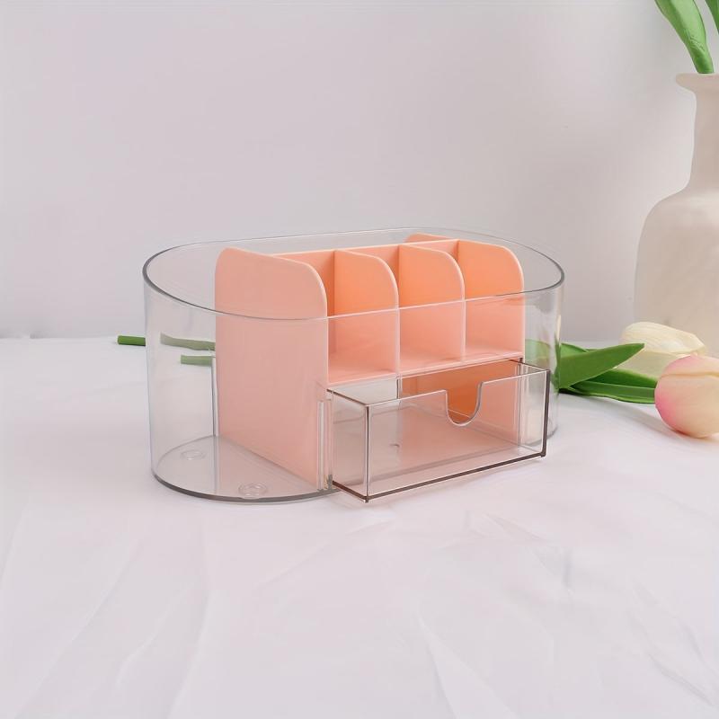 Desktop Storage Box Makeup Drawer Type Portable Grid Partition