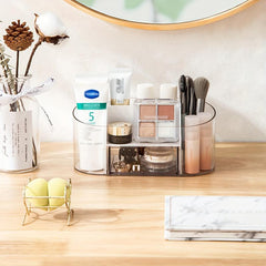 Desktop Storage Box Makeup Drawer Type Portable Grid Partition