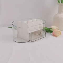 Desktop Storage Box Makeup Drawer Type Portable Grid Partition
