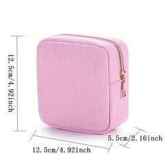 Preppy Mini Makeup Bag Cosmetic Zipper Pouch Purse Travel Coin Pouch