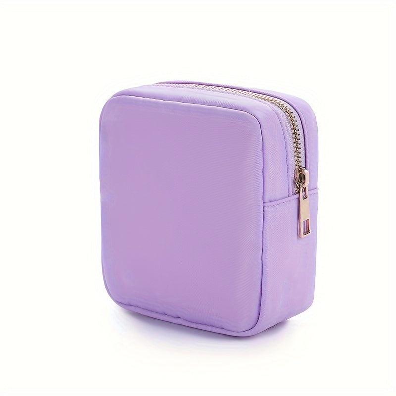 Preppy Mini Makeup Bag Cosmetic Zipper Pouch Purse Travel Coin Pouch