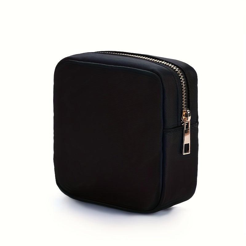 Preppy Mini Makeup Bag Cosmetic Zipper Pouch Purse Travel Coin Pouch