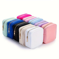 Preppy Mini Makeup Bag Cosmetic Zipper Pouch Purse Travel Coin Pouch