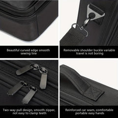 Portable Makeup Case Waterproof with Adjustable Dividers