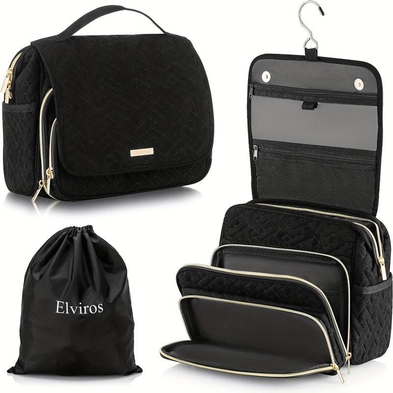 Women's Travel Toiletry Bag Makeup Organizer Waterproof Dopp Kit