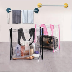 Waterproof Beach Toiletry Bag Transparent Makeup Organizer Portable Storage