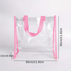 Waterproof Beach Toiletry Bag Transparent Makeup Organizer Portable Storage
