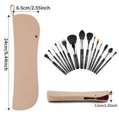 Silicone Makeup Brush Holder Travel Case Cosmetic Bag