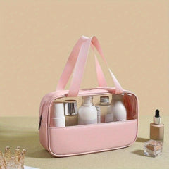 Portable Toiletry Bag Cosmetic Storage with Handle Lightweight Makeup Organizer