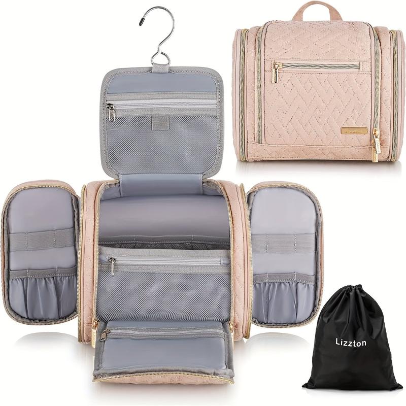 Large Travel Toiletry Bag Water resistant Makeup Organizer