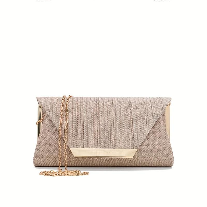 Stylish Envelope Evening Bag with Chain