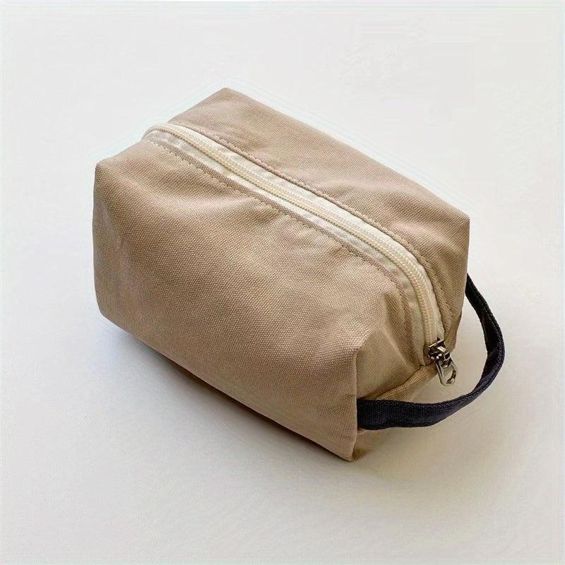 Square Makeup Bag Travel Toiletry Organizer for Skincare & Cosmetics