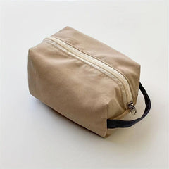 Square Makeup Bag Travel Toiletry Organizer for Skincare & Cosmetics