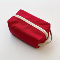 Square Makeup Bag Travel Toiletry Organizer for Skincare & Cosmetics