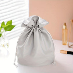 Portable Drawstring Cosmetic Bag Waterproof Travel Toiletry Bag