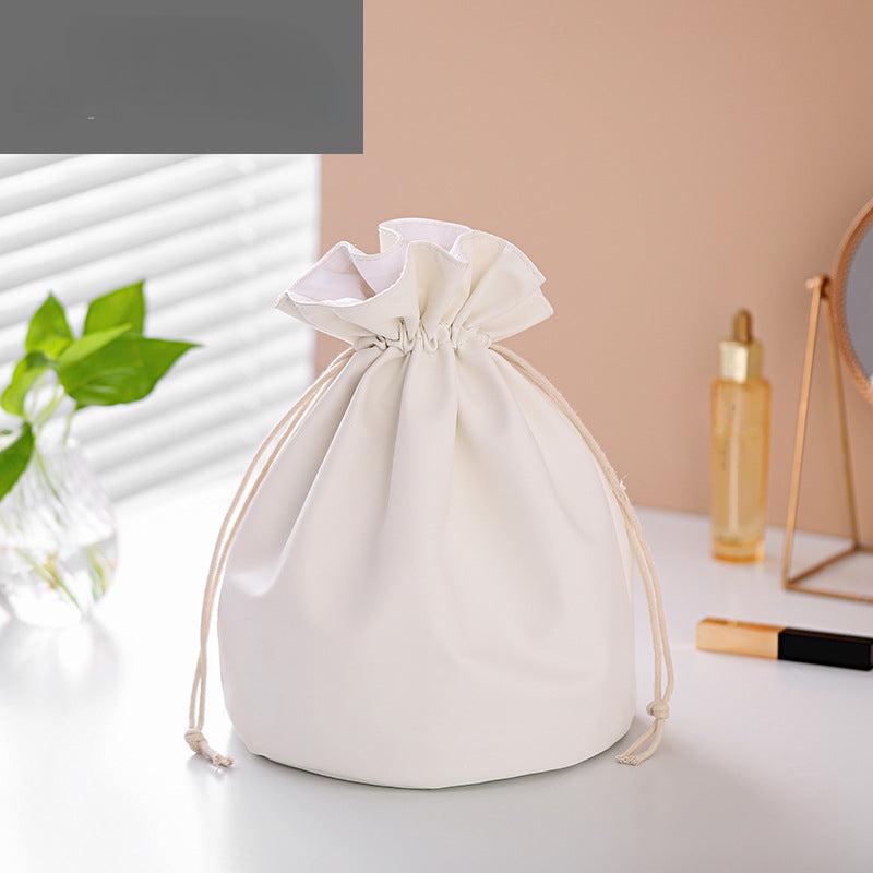Portable Drawstring Cosmetic Bag Waterproof Travel Toiletry Bag