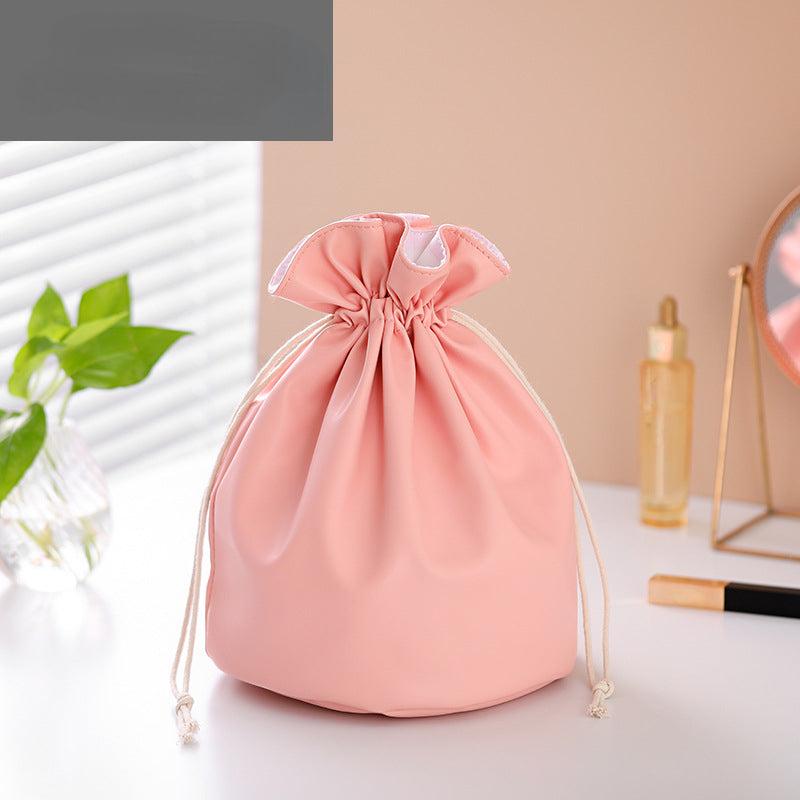 Portable Drawstring Cosmetic Bag Waterproof Travel Toiletry Bag