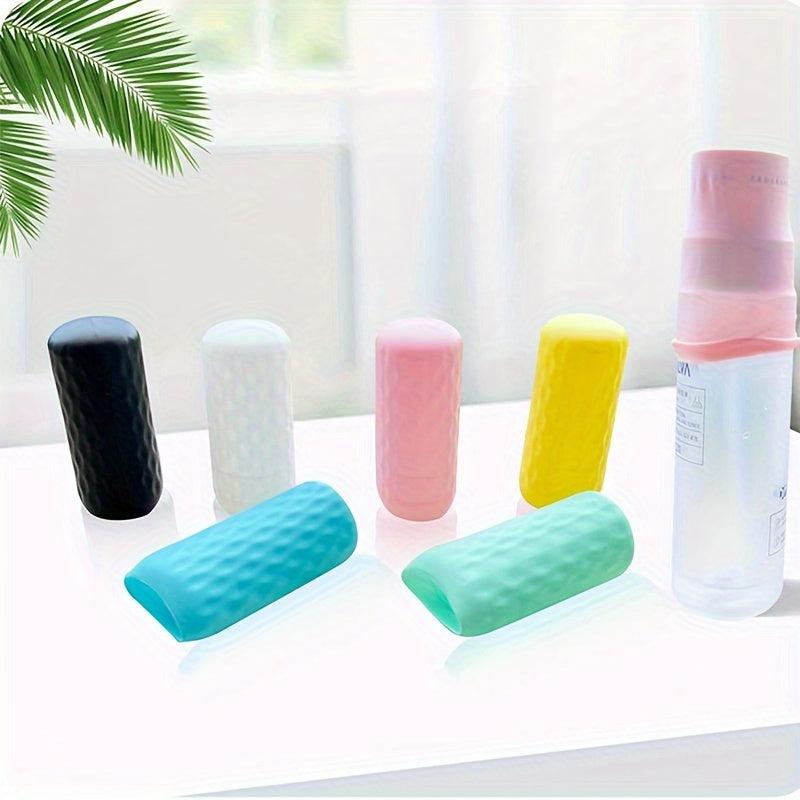 8 Pack Leak Proof Travel Container Sleeves for Toiletry Bottles