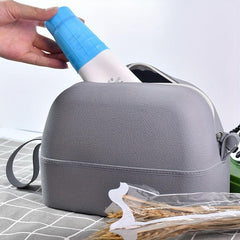 8 Pack Leak Proof Travel Container Sleeves for Toiletry Bottles
