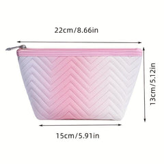 Portable Gradient Toiletry Travel Bag for Women