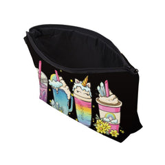 Ice Cream Pattern Makeup Bag Travel Portable Cartoon Makeup Case
