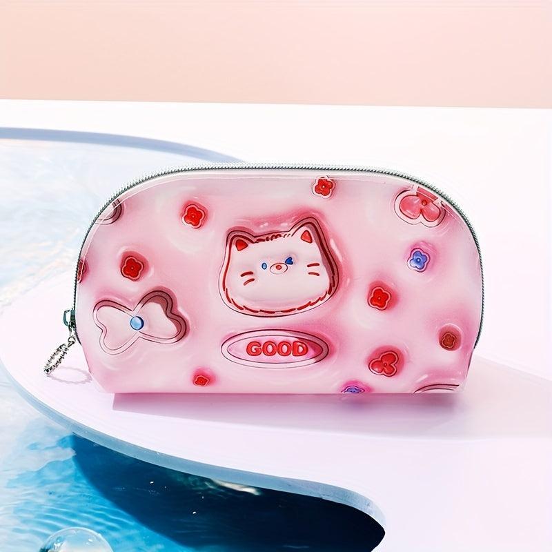 Cartoon Makeup Bag Toiletry Bag For Women Small Travel Makeup Pouch