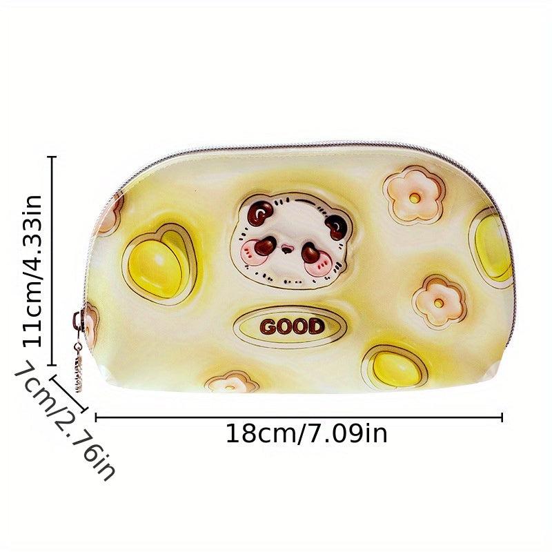 Cartoon Makeup Bag Toiletry Bag For Women Small Travel Makeup Pouch