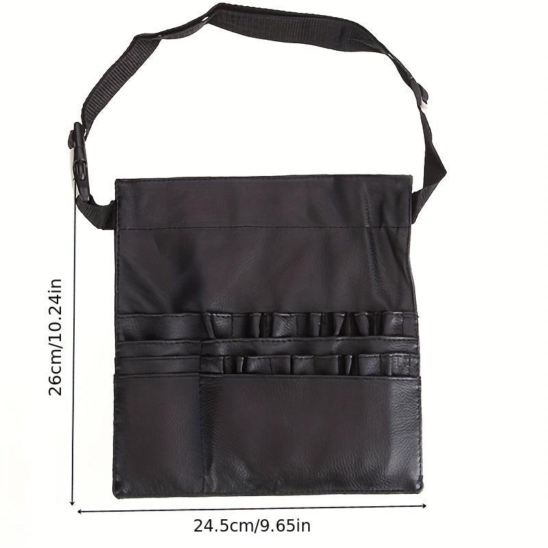 Professional PU Cosmetic Makeup Brushes Holder Large Capacity