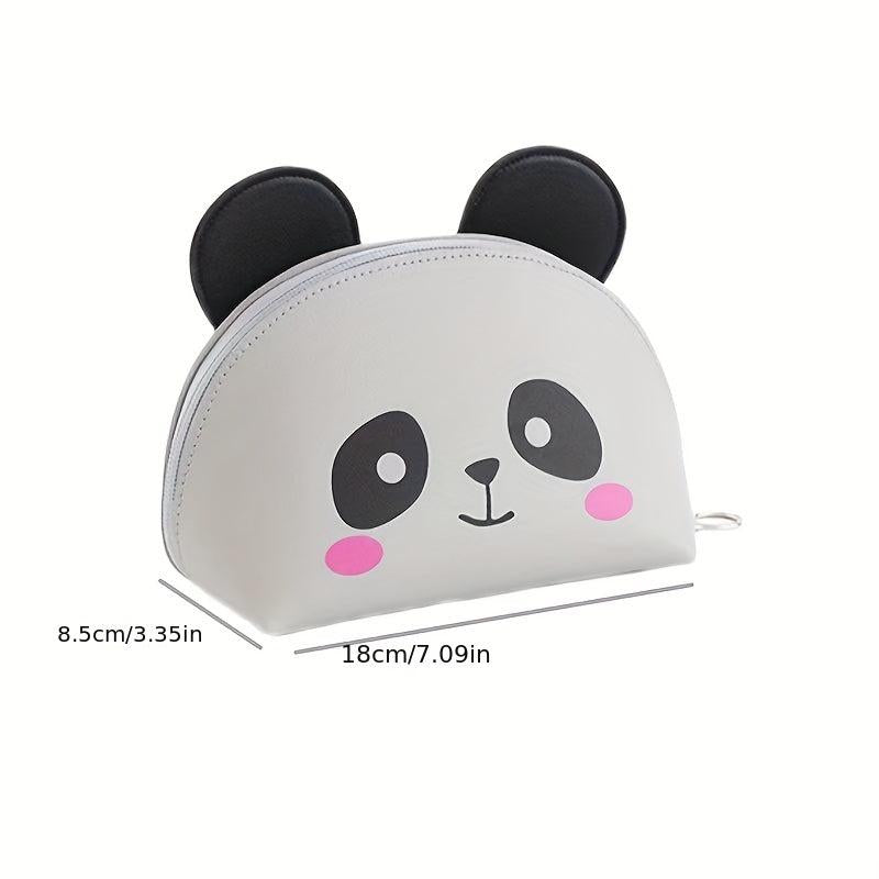 Cartoon Bear Panda Makeup Bag Zipper Pouch Gift
