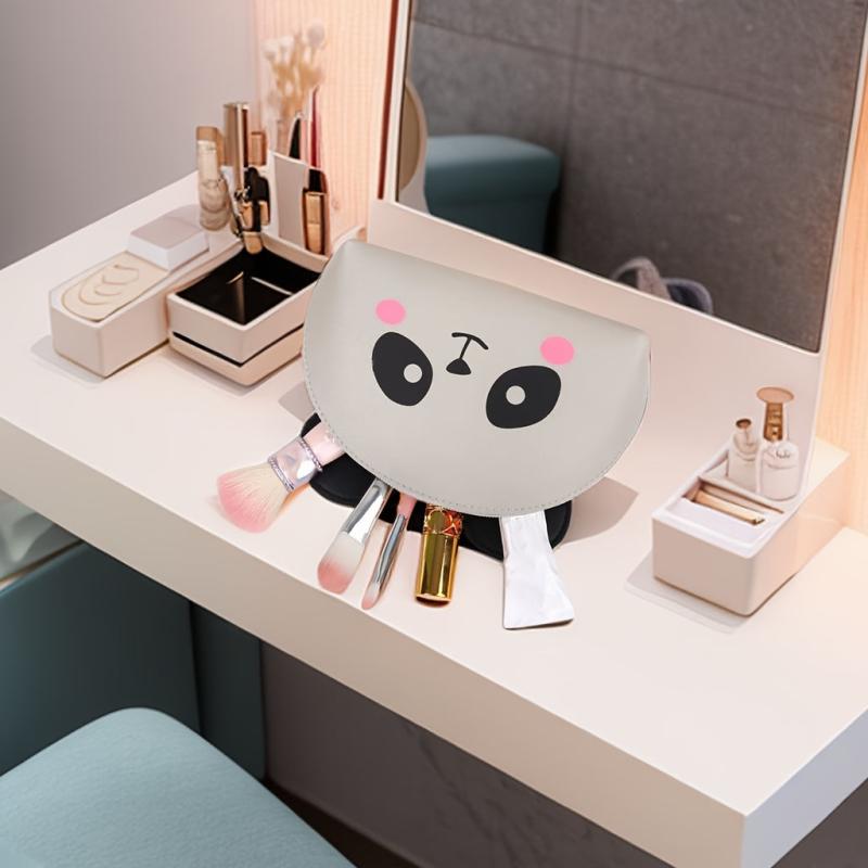 Cartoon Bear Panda Makeup Bag Zipper Pouch Gift