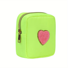 Embroidered Cartoon Pattern Cosmetic Bag for Girls