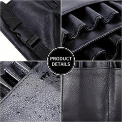 Makeup Brush Bag Waist Pack Foldable Adjustable Apron Bag