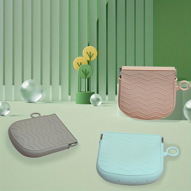 Waterproof Silicone Comestic Storage Bag - No Zipper