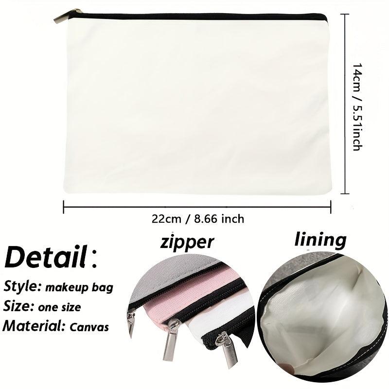 Chic Letter Print Cosmetic Bag for Bridesmaids