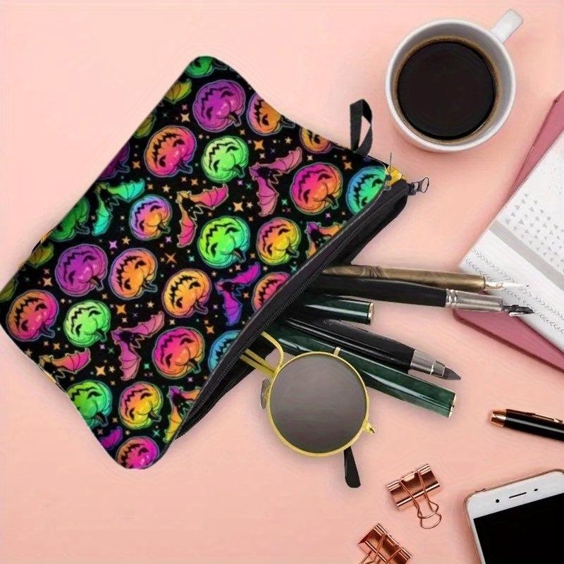 Halloween Christmas Makeup Bag Toiletries Organizer Women's Storage