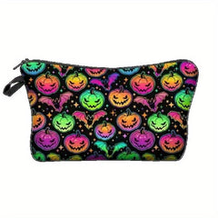 Halloween Christmas Makeup Bag Toiletries Organizer Women's Storage