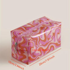 Large Capacity Makeup Bag Zipper Pouch for Travel and Organization