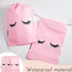 50Pcs Eyelash Aftercare Reusable Bag Beauty Travel Pouch Makeup Tools