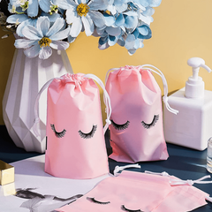 50Pcs Eyelash Aftercare Reusable Bag Beauty Travel Pouch Makeup Tools