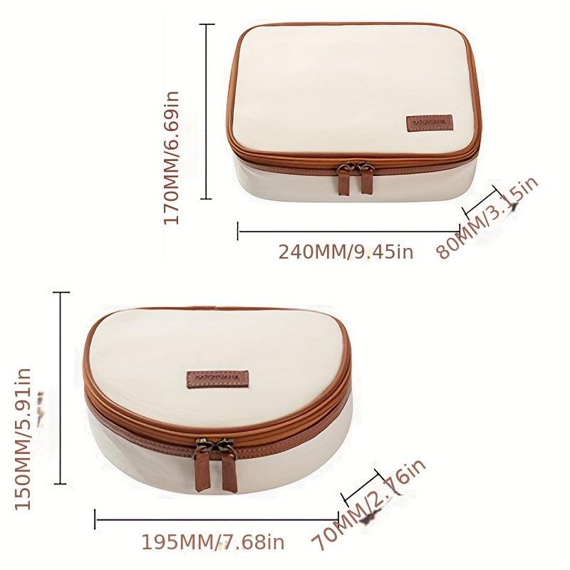 Large Capacity Canvas Makeup Bag for Women