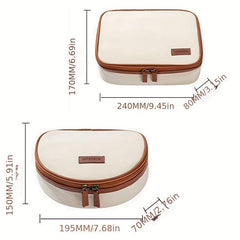 Large Capacity Canvas Makeup Bag for Women