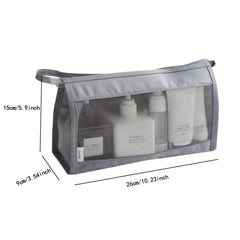Mesh Storage Bag Toiletry Travel Bag Cosmetic Storage Bag Portable