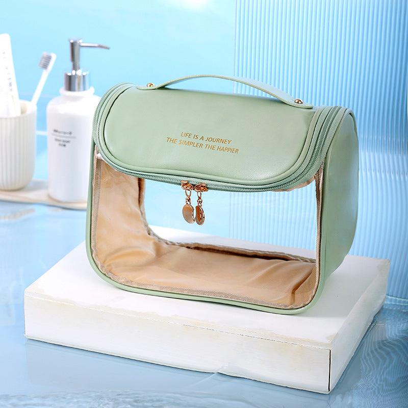 Large Capacity Waterproof Hanging Toiletry Bag for Women