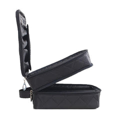 Waterproof Makeup Bag for Women Double Layer Large Capacity Cosmetic Case