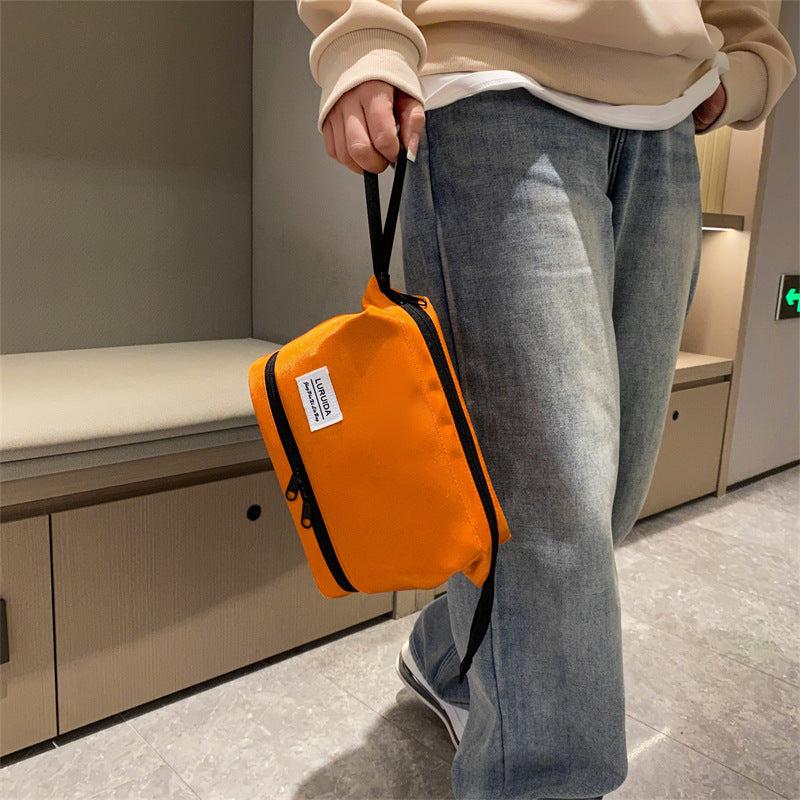 Travel Makeup Bag Wet & Dry Separation Cosmetic Bag Portable Toiletry Bag