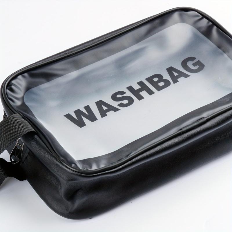 2pc Waterproof Travel Toiletry Bag Cosmetic Makeup Organizer Portable Storage