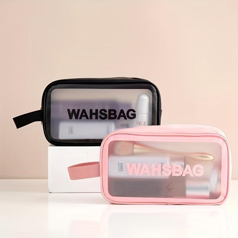 2pc Waterproof Travel Toiletry Bag Cosmetic Makeup Organizer Portable Storage