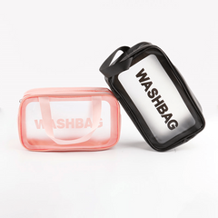 2pc Waterproof Travel Toiletry Bag Cosmetic Makeup Organizer Portable Storage