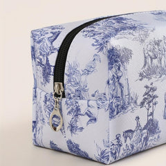 Horse & Figure Makeup Bag Toiletry Bag For Women Small Travel Cosmetic Pouch