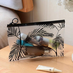 Cartoon Face Cover Storage Bag Makeup Case Travel Pouch Coin Purse